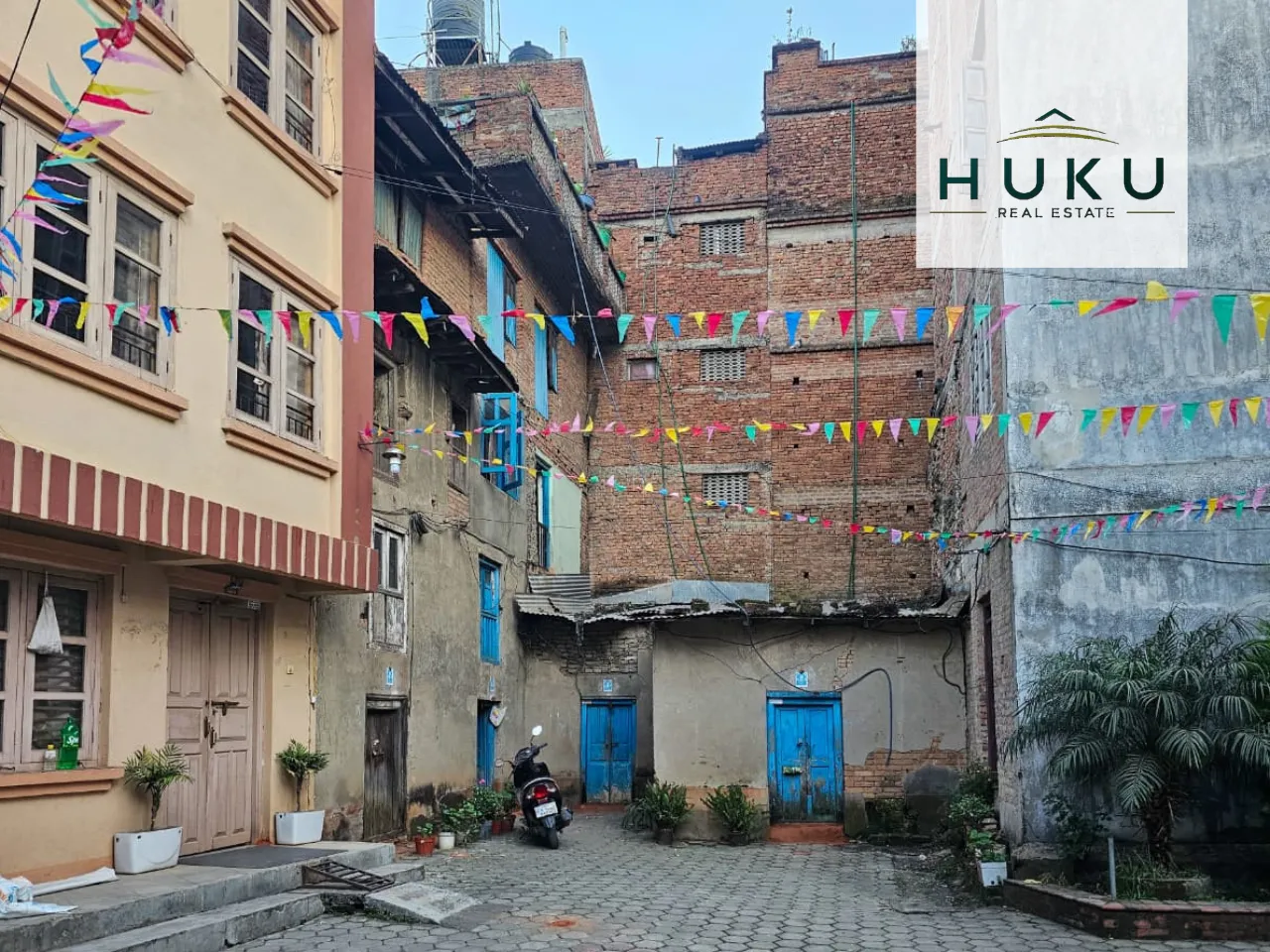 Land with Old House for Sale in Kirtipur, Panga — Local Newari Area