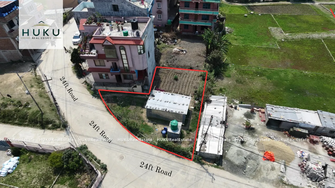 Land for Sale in Kirtipur, Jakha | 8.25 Aana Commercial Plot on Main Road (Rarahill–Taudaha Road)