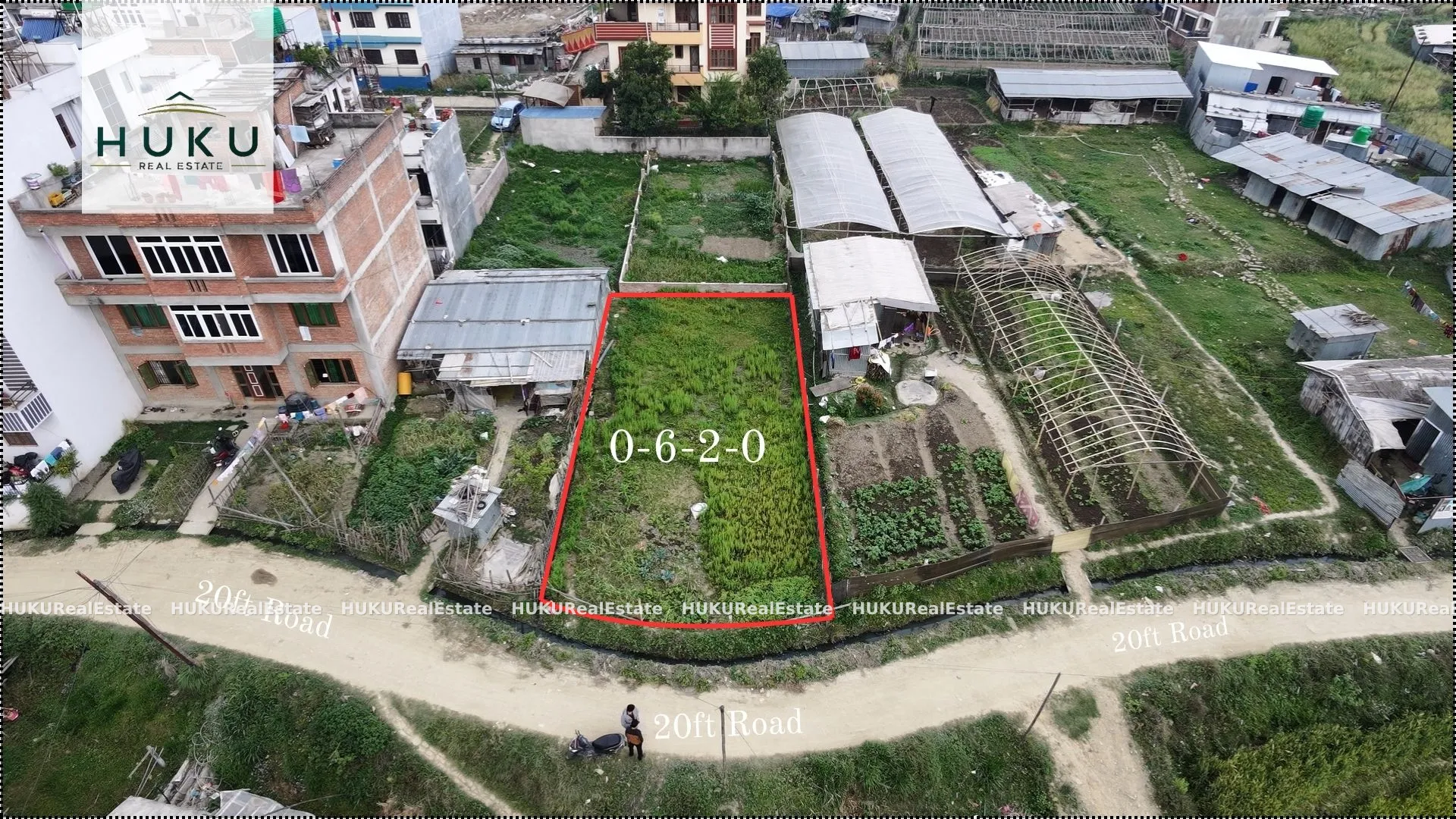 Land for Sale in Kirtipur, Bhatkepati (Sanjay Singh Marg) | 6.5 Aana SouthFacing Plot with 20Ft Road