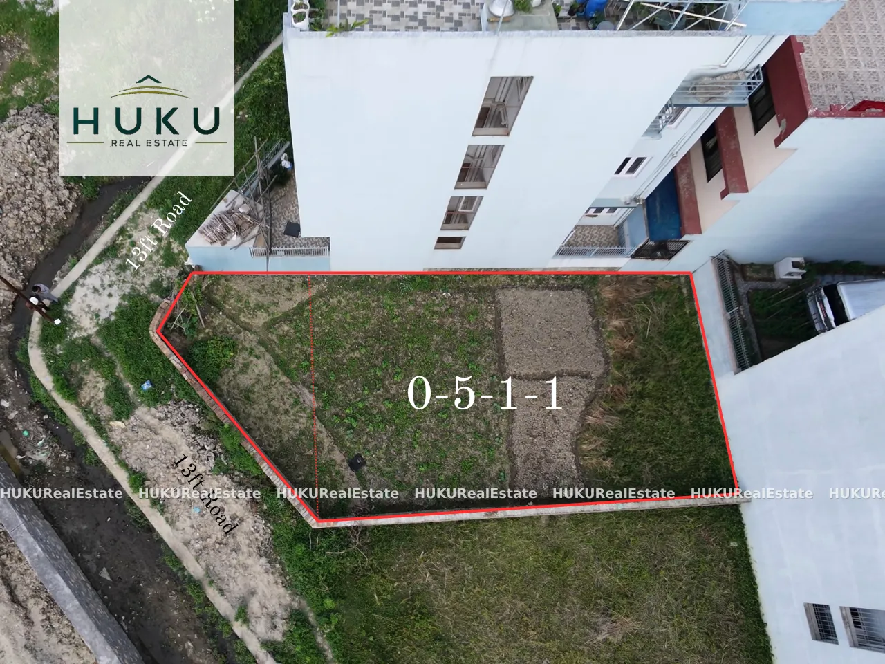 Land for Sale in Chandragiri, Jhul Pokhari | 5 Aana 1 Paisa 1 Dam | North-West Facing | 13 Ft Road
