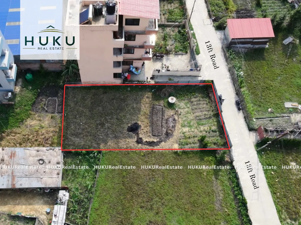 Land for Sale in Kirtipur, Panga | Near Ujjwal School | 7.75 Aana | West Facing | 13 Ft Road