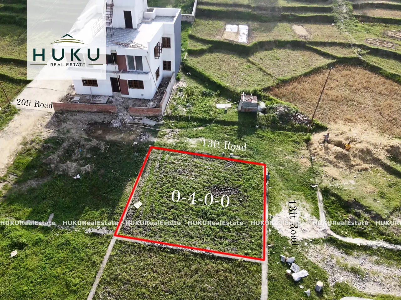 Land for Sale in Kirtipur, Chap | 4 Aana | South & West Facing | Residential Plot