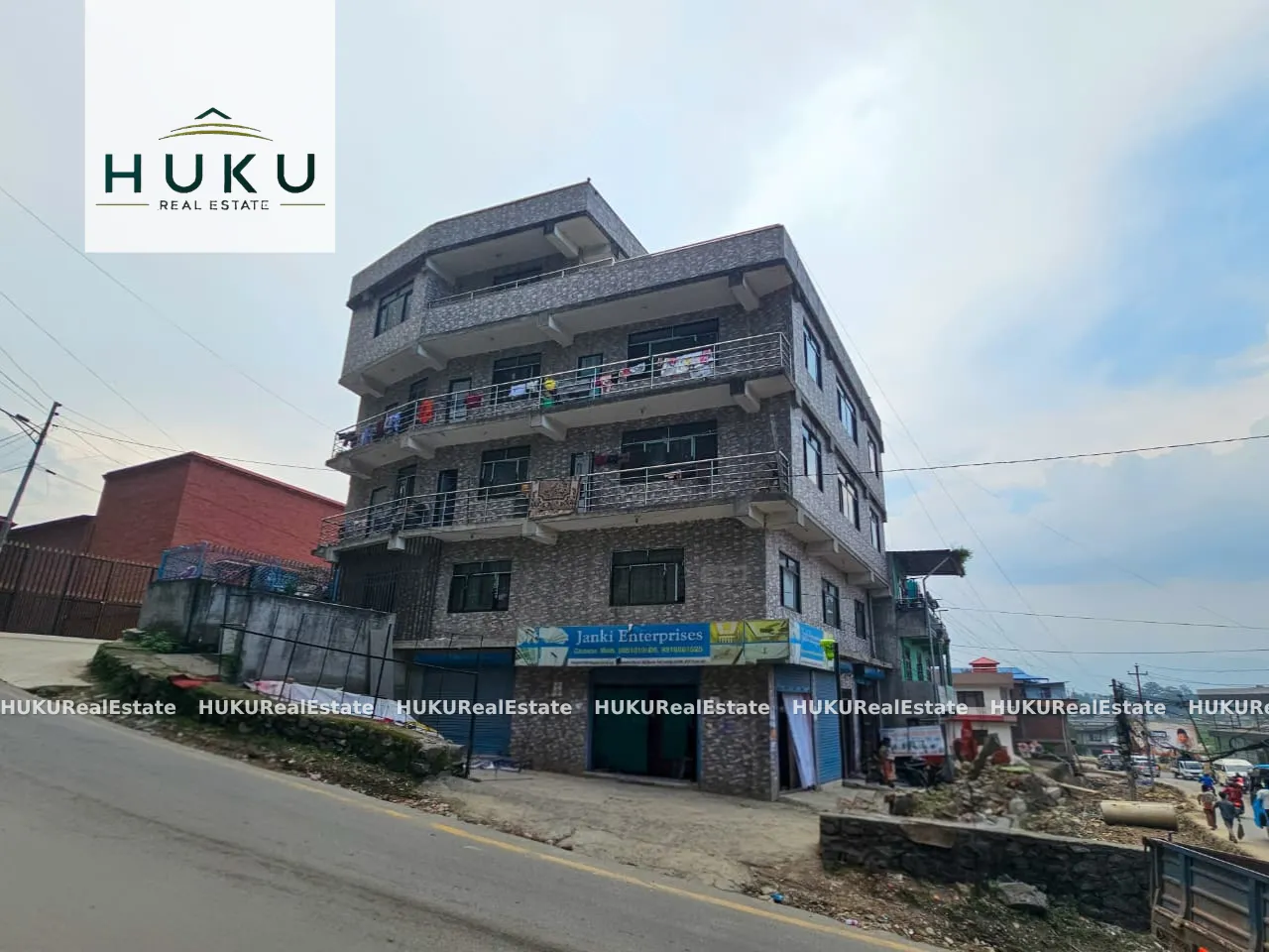 🏢 Commercial House for Sale in Kirtipur, Chobhar Gate | 10 Aana | Main Road Property | 22 Bedrooms