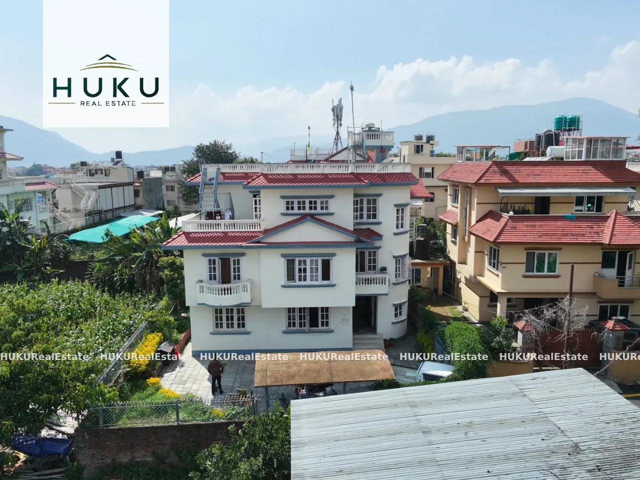 🏡 House for Rent in Maharajgunj, Kathmandu | 8 Bedrooms | Near Australian Embassy