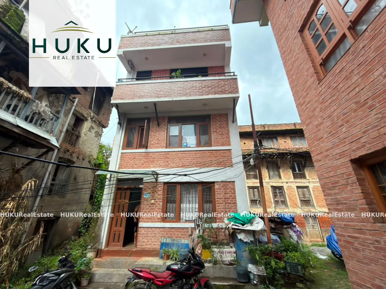 3-Storey House for Sale in Panga Core Area { West Facing }