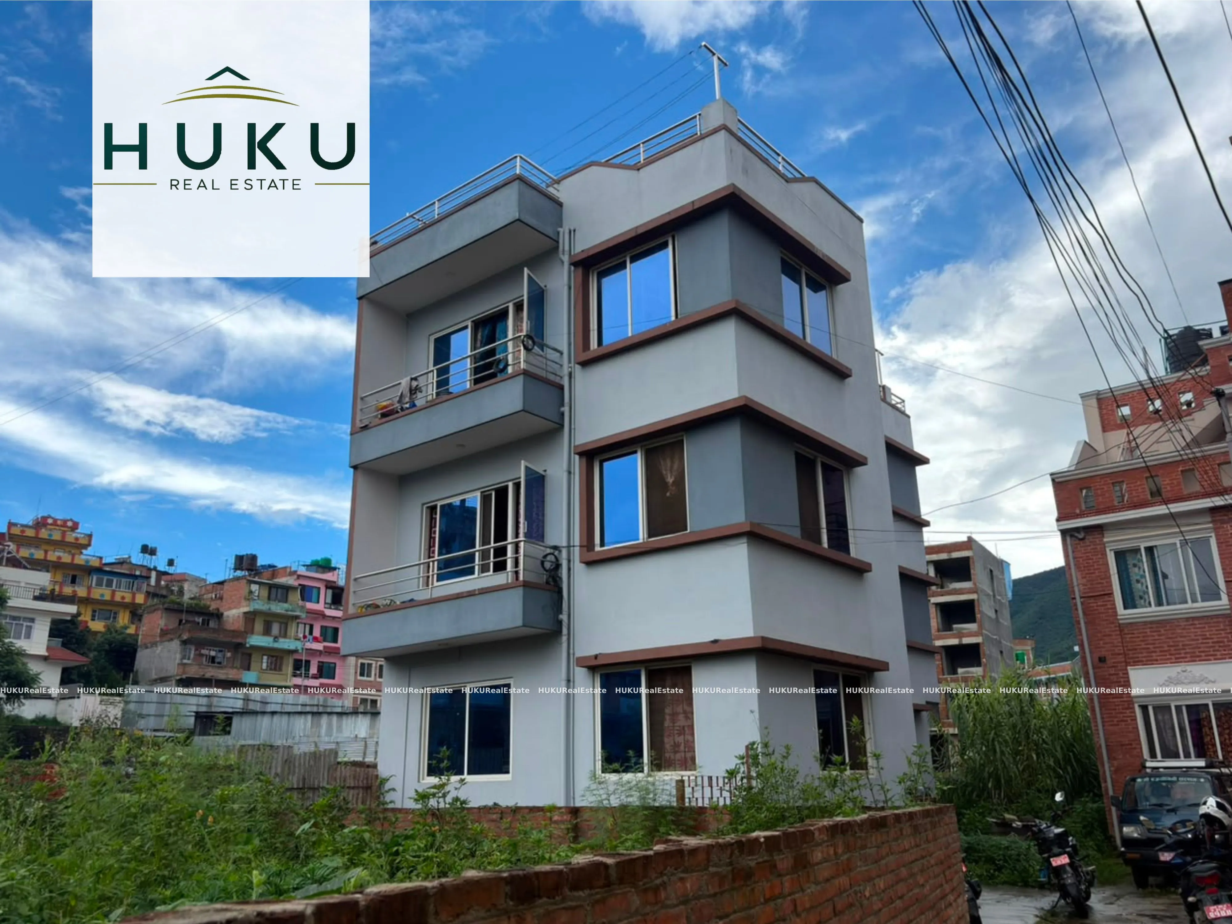 3-Storey House for Sale in Panga, Kirtipur | 4 Aana 2 Paisa 2 Dam | Near Panga Bus Park 2