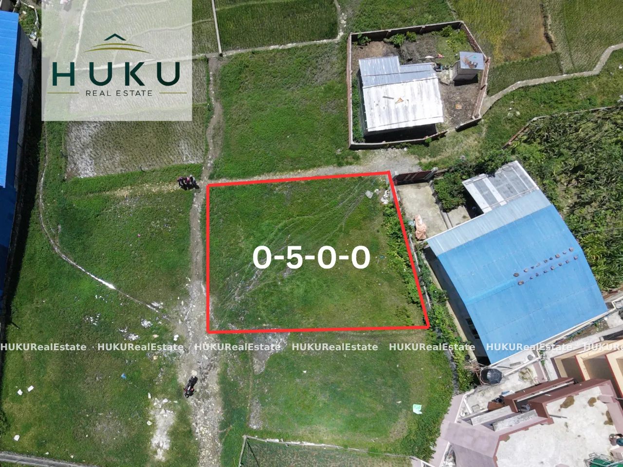 🏞️ Land for Sale in Bhatkepati | Near Green Valley School | 5 Aana | South Facing |