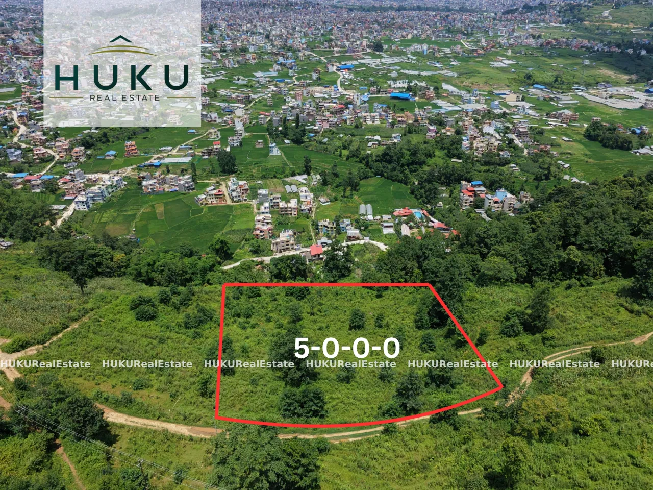 Land for Sale in Kirtipur Dudh Pokhari Height | 5 Ropani | 20 Ft Road Access | Best View Land