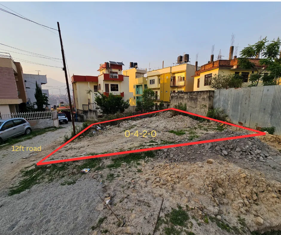 Residential Land for Sale in Tyanglaphat, Kirtipur 1