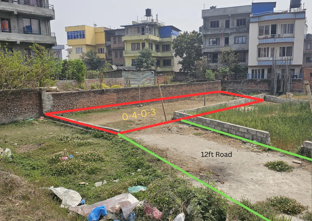 Land for sale in Kirtipur, Nagaun 2