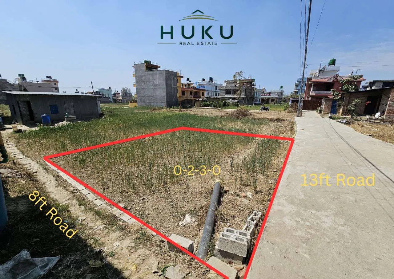 Land For Sale In Duwakot, Bhaktapur