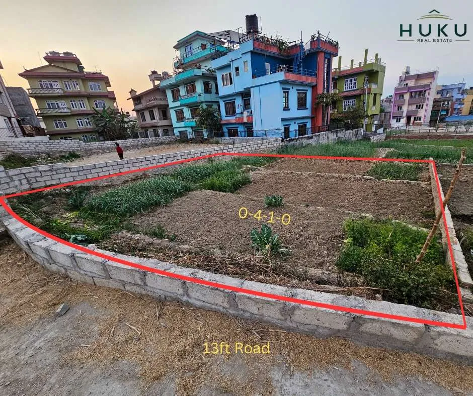 Land for sale in Srijana nagar, Bhaktapur